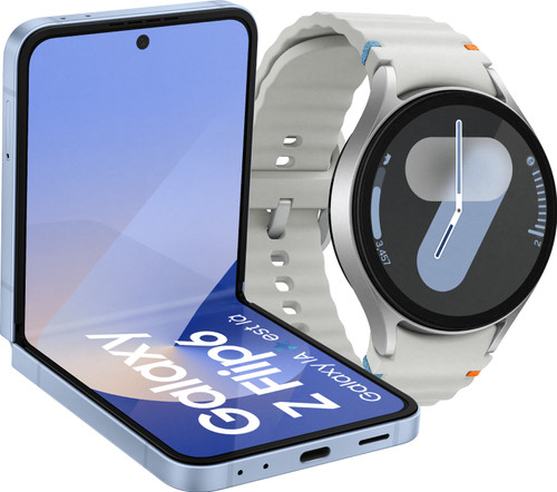 Samsung Galaxy Z Flip 6 256GB Blue 5G + Samsung Galaxy Watch 7 Silver 44mm Main Image