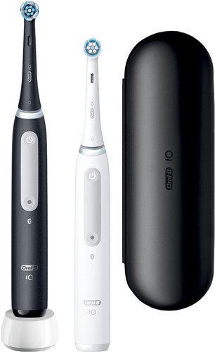 Oral-B iO 4 Black and White Duo Pack Main Image