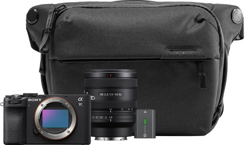 Sony A7C II Zwart Travel Kit Main Image