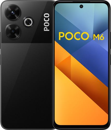 POCO M6 128GB Zwart 4G Main Image