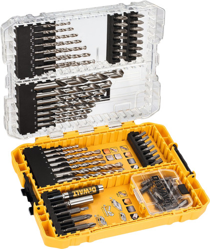 DeWalt 72-piece Stone Drill Bits EXTREME and HSS-G Metal Drill Bits EXTREME 2 TOUGH CASE Main Image