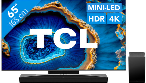 TCL QD Mini-LED 65C803 (2023) + Barre de Son Main Image