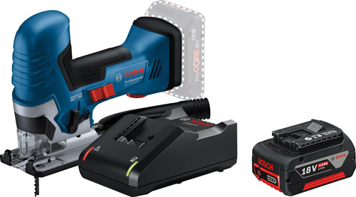 Bosch Professional GST 18 V-125 S + Batterie 4,0 Ah et Chargeur Main Image