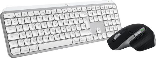 Logitech MX Keys S for Mac Azerty Wit + Logitech MX Master 3S voor Mac Space Grey Main Image