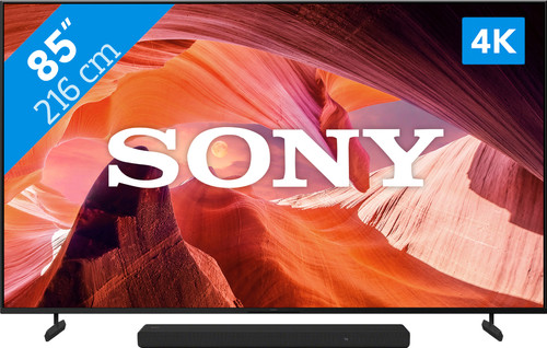 Sony KD-85X80L (2023) + Soundbar Main Image