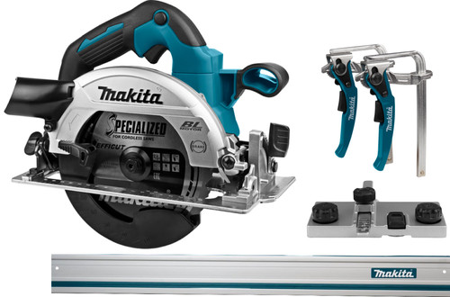 Makita DHS660ZJ (sans batterie) + Makita Rail de Guidage 1500 mm Main Image