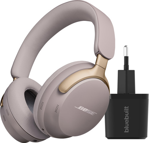 Bose QuietComfort Ultra Headphones Beige Limited Edition + Oplader Main Image