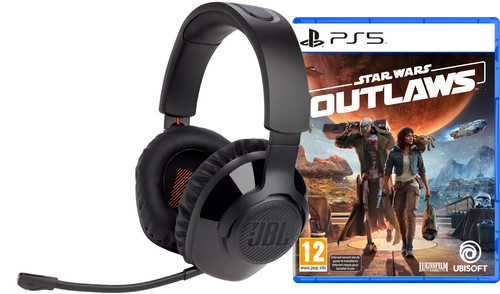 JBL Quantum 350 + Star Wars Outlaws PS5 Main Image