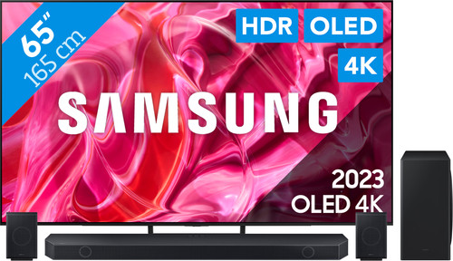 Samsung QD OLED 65S90C (2023) + Barre de Son Main Image