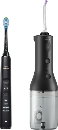 Philips Sonicare DiamondClean 9000 HX3886/43 + Power Flosser Black Main Image