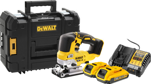 DeWalt DCS334NT-XJ Batterie 5,0 Ah (2x) Kit de Démarrage Main Image