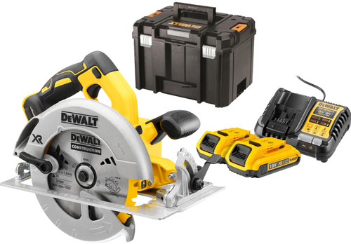 DeWalt DCS570NT-XJ Batterie 5,0 Ah (2x) Kit de Démarrage Main Image