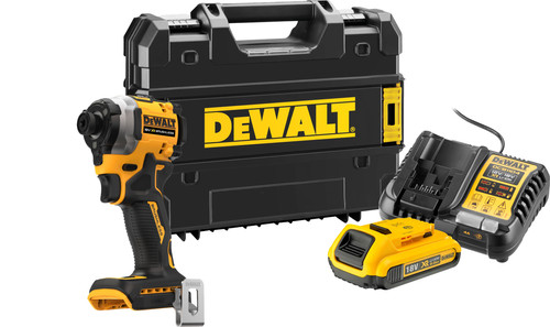 DeWalt DCF850NT-XJ 2,0 Ah Batterie Kit de Démarrage Main Image