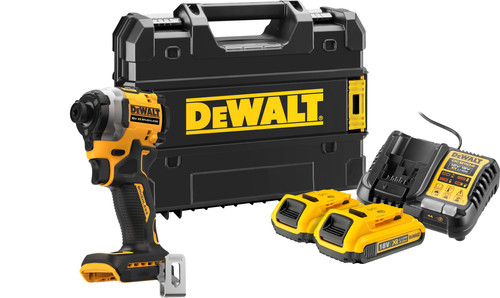 DeWalt DCF850NT-XJ Batterie 2,0 Ah (2x) Kit de Démarrage Main Image