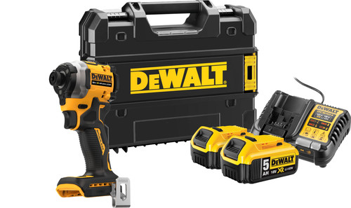 DeWalt DCF850NT-XJ Batterie 5,0 Ah (2x) Kit de Démarrage Main Image