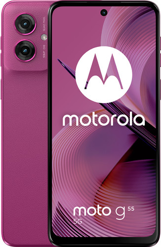 Motorola Moto G55 256GB Paars 5G Main Image