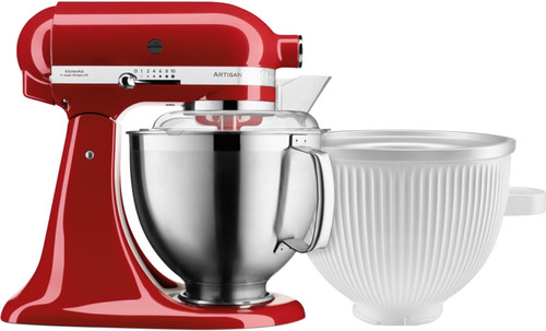 KitchenAid 5KSM185PSEER Rouge Empire + Sorbetière Main Image