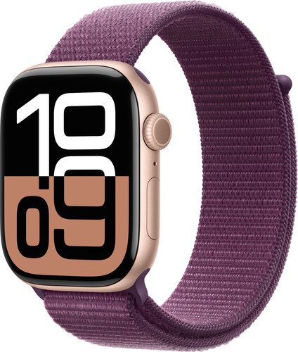 Apple Watch Series 10 46 mm Or Rose Boucle Sport Main Image