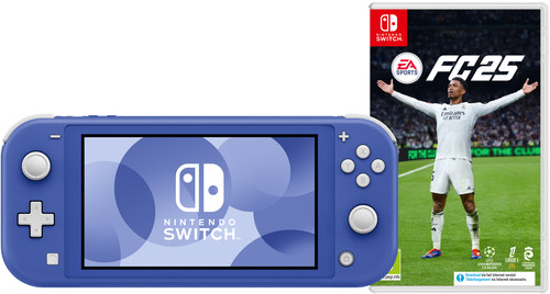 Nintendo Switch Lite Blauw + EA Sports FC 25 Main Image