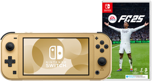 Nintendo Switch Lite Zelda Edition + EA Sports FC 25 Main Image