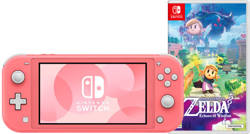 Nintendo Switch Lite Koraal + Zelda: Echoes of Wisdom Main Image