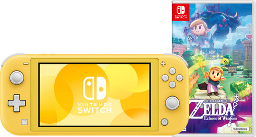 Nintendo Switch Lite Geel + Zelda: Echoes of Wisdom Switch Main Image