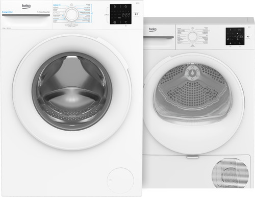 Beko BM3WFU39412CW EnergySpin + Beko BM3T39232CW Main Image