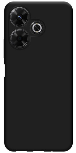 Just in Case Soft Design POCO M6 Back Cover Noir Main Image