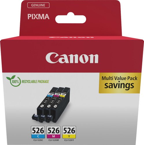 Canon CLI-526 Cartouches Pack Combiné Main Image