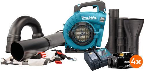 Makita DUB363ZV 18v 5,0 Ah Accu (4x) Starterspakket Main Image