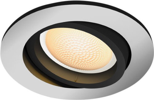 Philips Hue Milliskin inbouwspot White Ambiance - rond - Aluminium Main Image