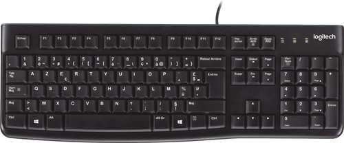 Logitech K120 Bedraad Toetsenbord AZERTY Main Image