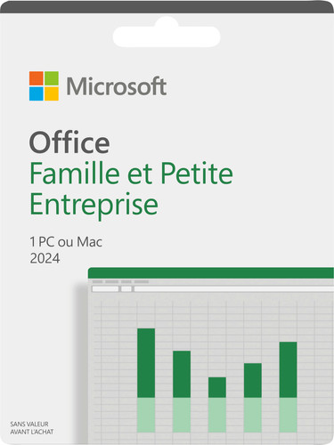 Microsoft Office Famille et Petite Entreprise 2024 FR Main Image