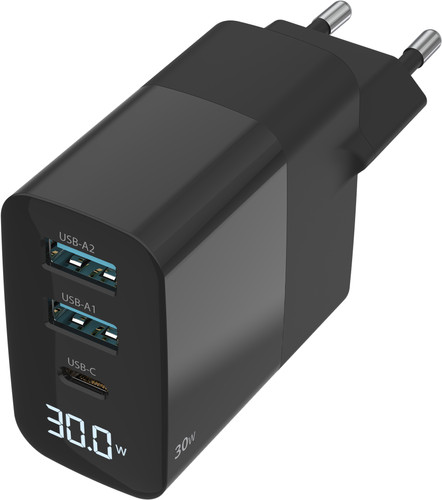 Second Chance Sitecom 30W GaN Power Delivery Wall Charger with LED Display Main Image