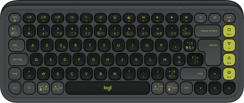 Logitech Pop Icon Keys Graphite AZERTY Main Image