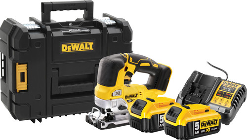 DeWalt DCS334NT-XJ Batterie 5,0 Ah (2x) Kit de Démarrage Main Image