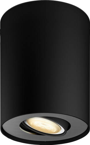 Philips Hue Pillar Spot Monté en Surface White Ambiance - Noir - 1 spot Main Image