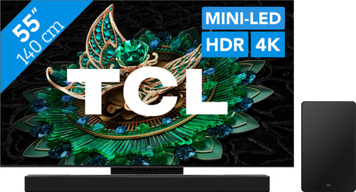 TCL QD Mini-LED 55C71N (2024) + TCL Q75H Main Image