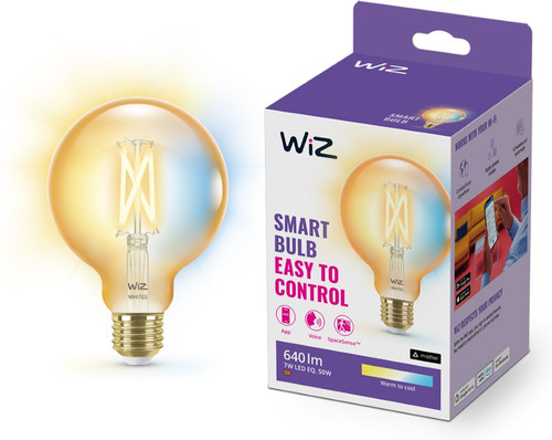 WiZ Globe Filament - Warm tot Koelwit Licht - E27 - Goud Main Image