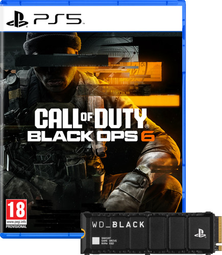 WD Black SN850P 4TB + Call of Duty: Black Ops 6 PS5 Main Image