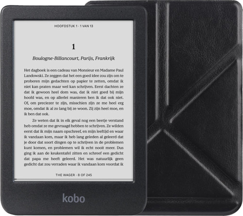 Kobo Clara BW Zwart + BlueBuilt Book Case Zwart Main Image