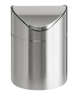 Eko Countertop Trash Can Stainless Steel 1 5 Liters Coolblue