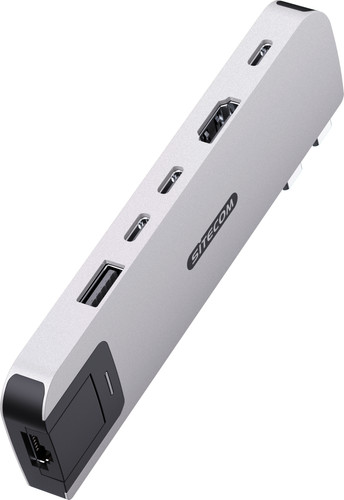 Sitecom MacBook Air Multiport Hub 6 in 2 Goud Main Image