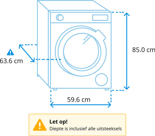 Miele WSD 383 WCS PowerWash & Steam visual Coolblue 1