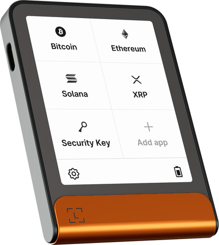 Ledger Flex BTC Orange Main Image