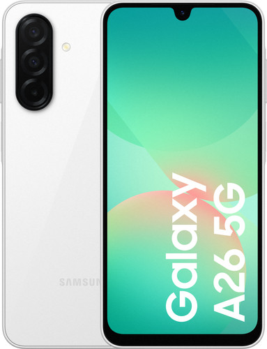 Samsung Galaxy A26 128GB Wit 5G Main Image