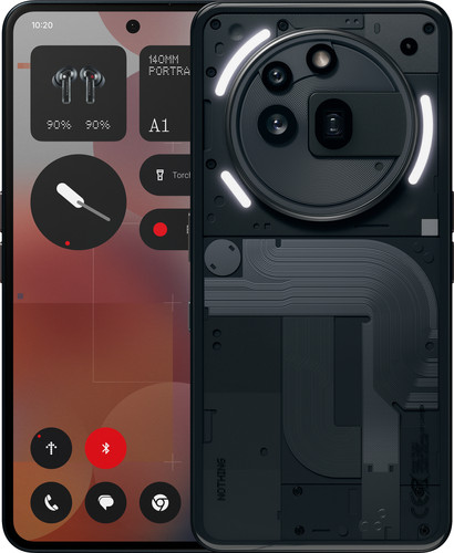Nothing Phone (3a) Pro 256GB Zwart 5G Main Image