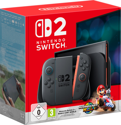 Nintendo Switch 2 + Mario Kart World Main Image
