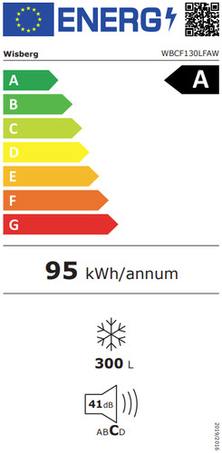 Wisberg WBCF130LFAW energielabel