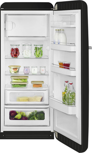 SMEG FAB28RBL6 binnenkant